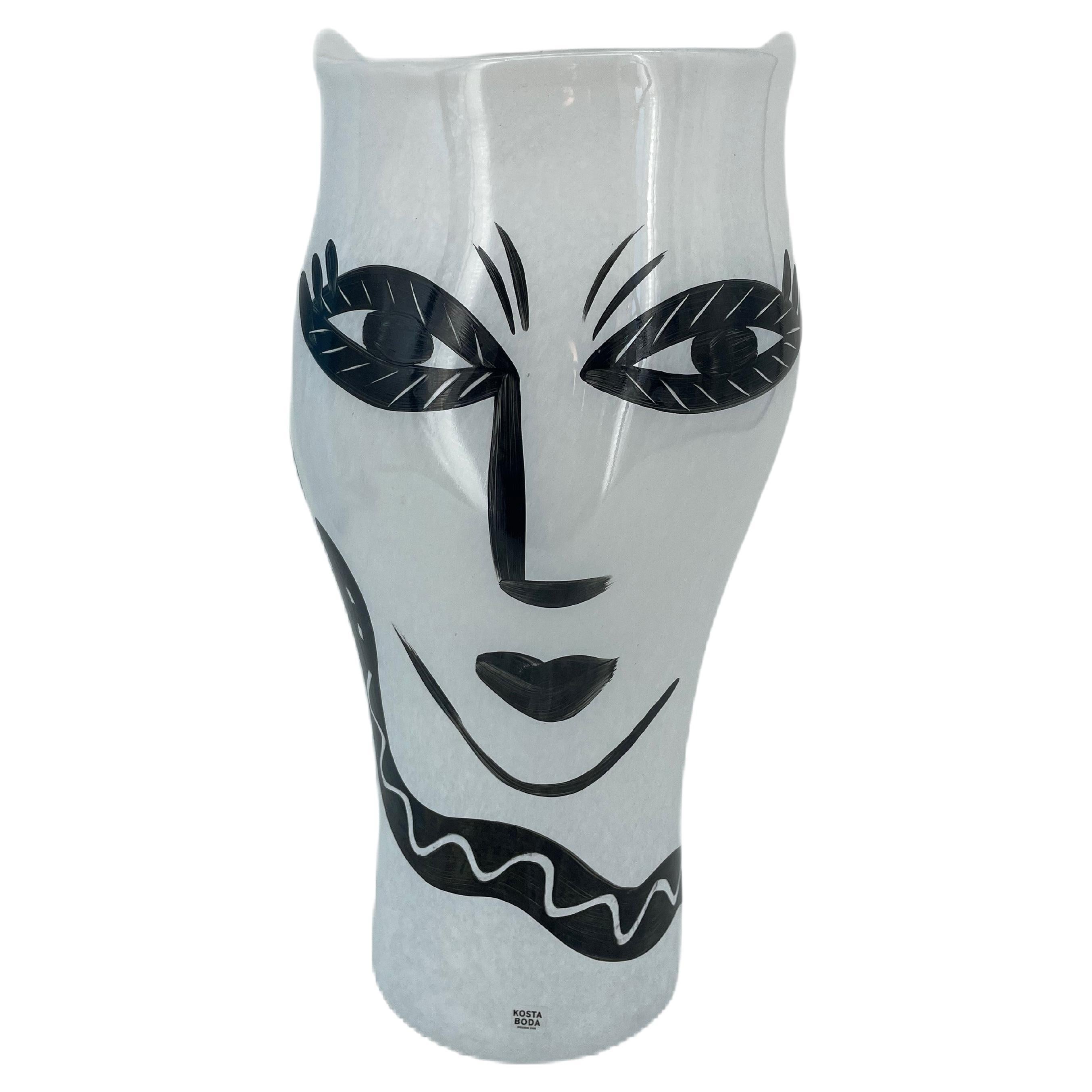 Magnifique vase d'Ulrica Hydman-Vallien Kosta Boda