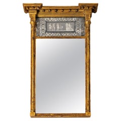 BEAUTIFUL VENETIAN WALL MIRROR 19th Century