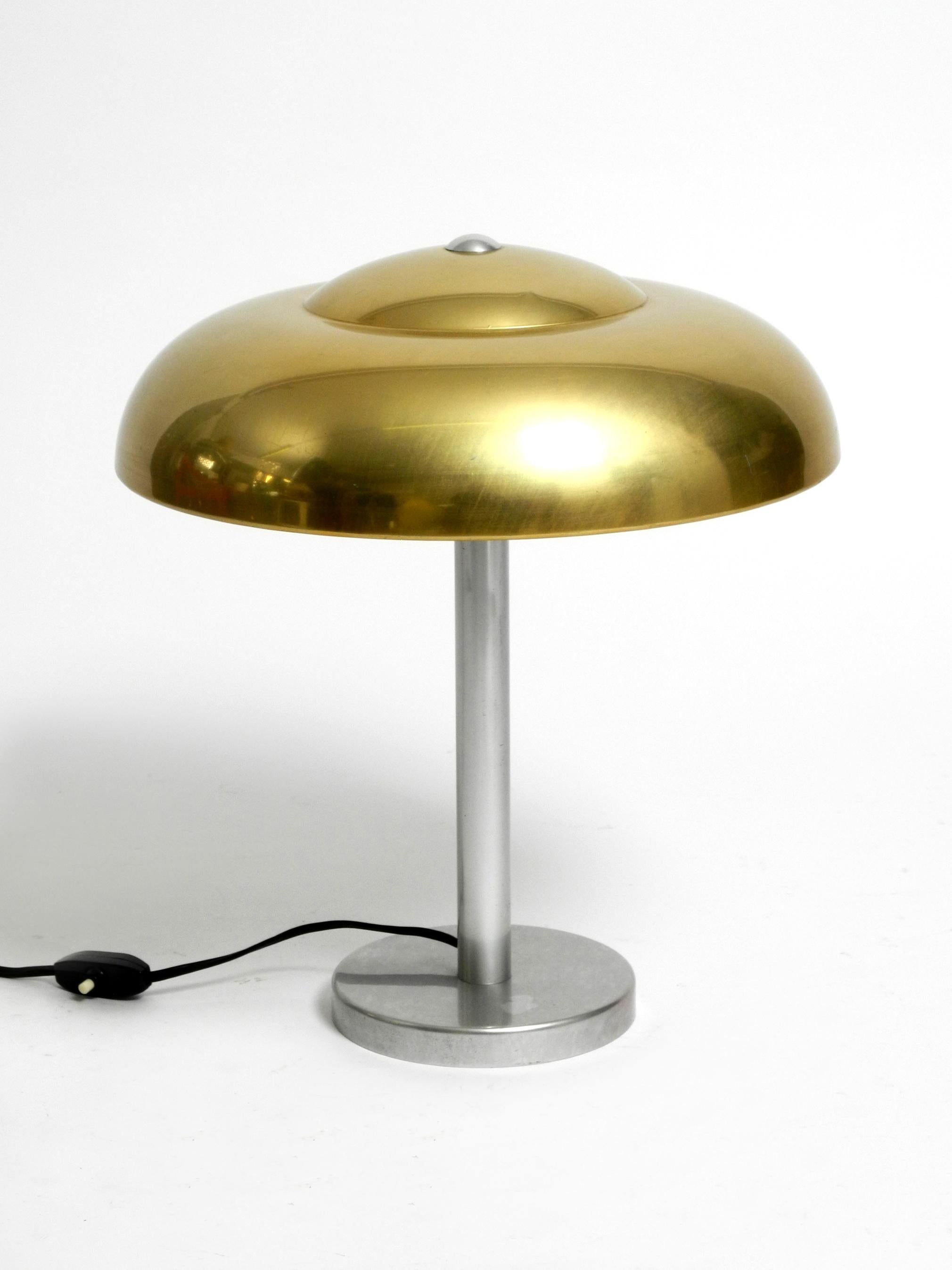 Beautiful, Very Rare, Large WMF Ikora Table Lamp from the 1930s, Made in Germany For Sale 8