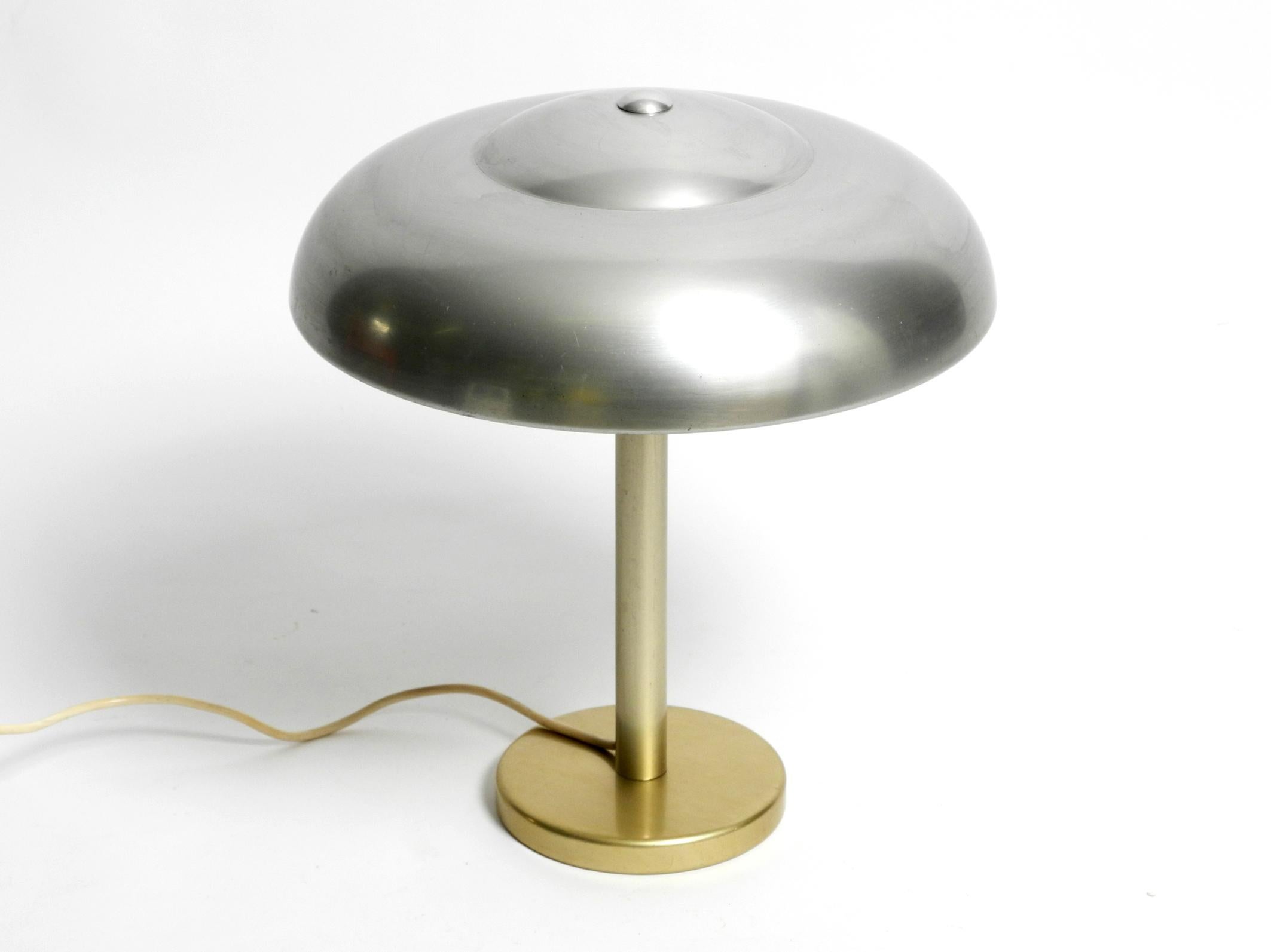 Mid-Century Modern Beautiful, Very Rare, Large WMF Ikora Table Lamp from the 1930s. Made in Germany For Sale