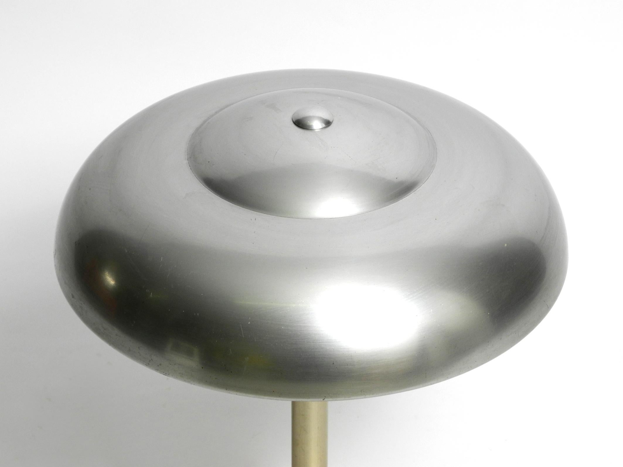 Aluminum Beautiful, Very Rare, Large WMF Ikora Table Lamp from the 1930s. Made in Germany For Sale