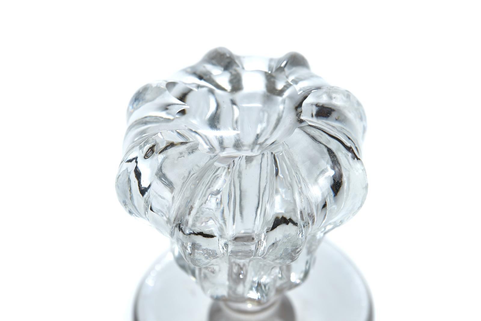 Preciosa jarra victoriana de cristal tallado Victoriano temprano en venta