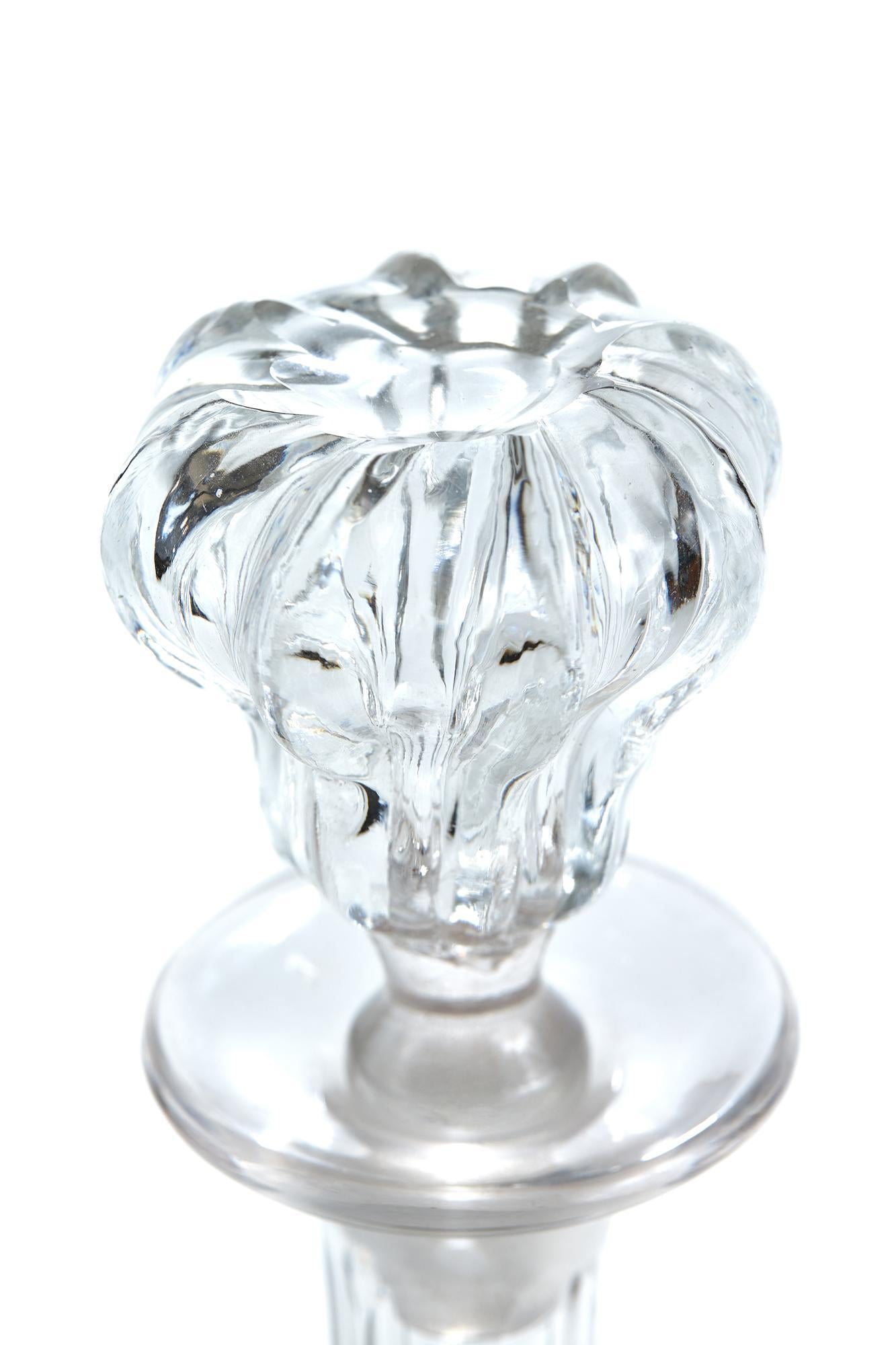 Preciosa jarra victoriana de cristal tallado en venta 2