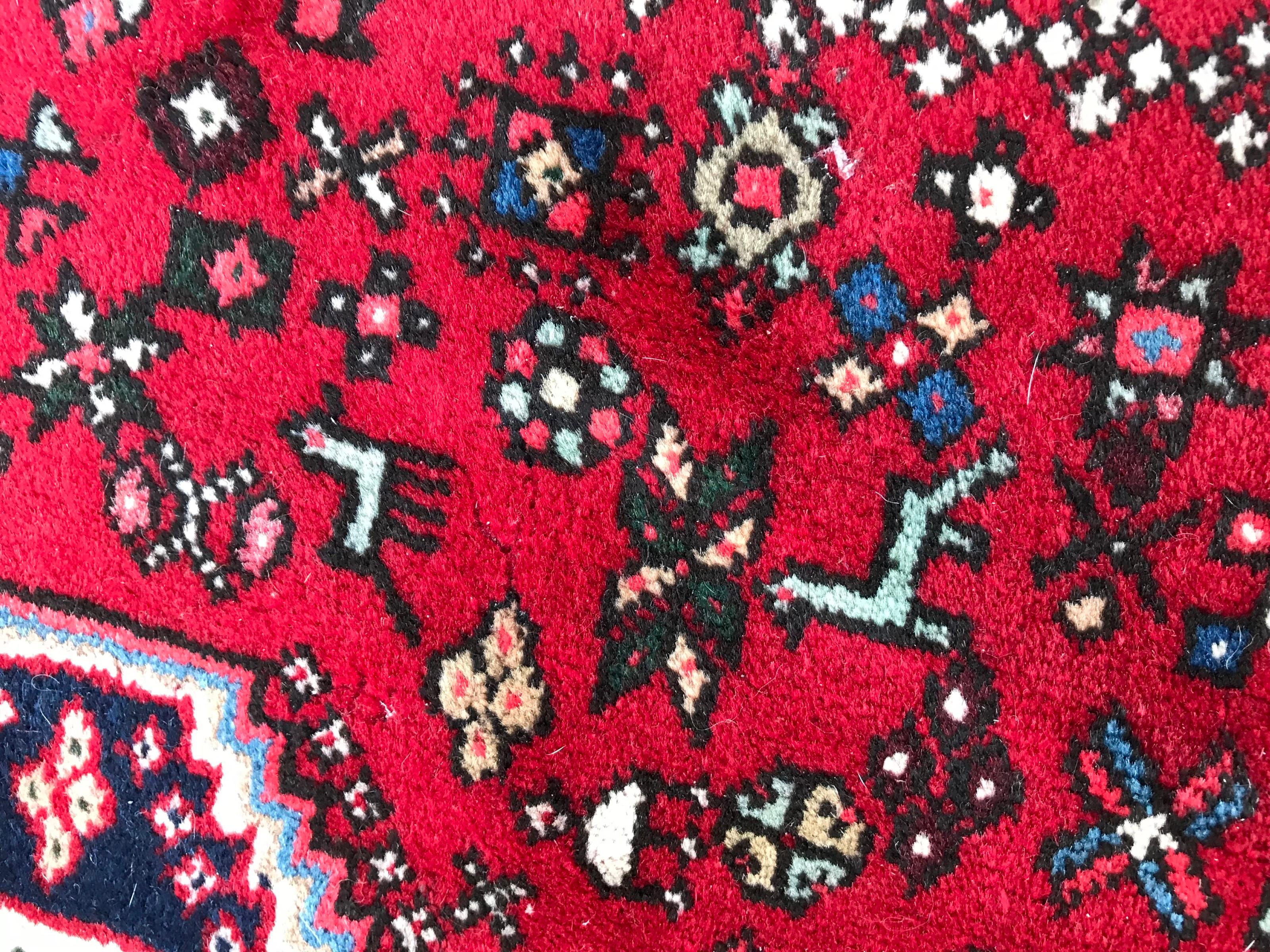 Bobyrug’s Beautiful Vintage Abadeh Runner For Sale 9