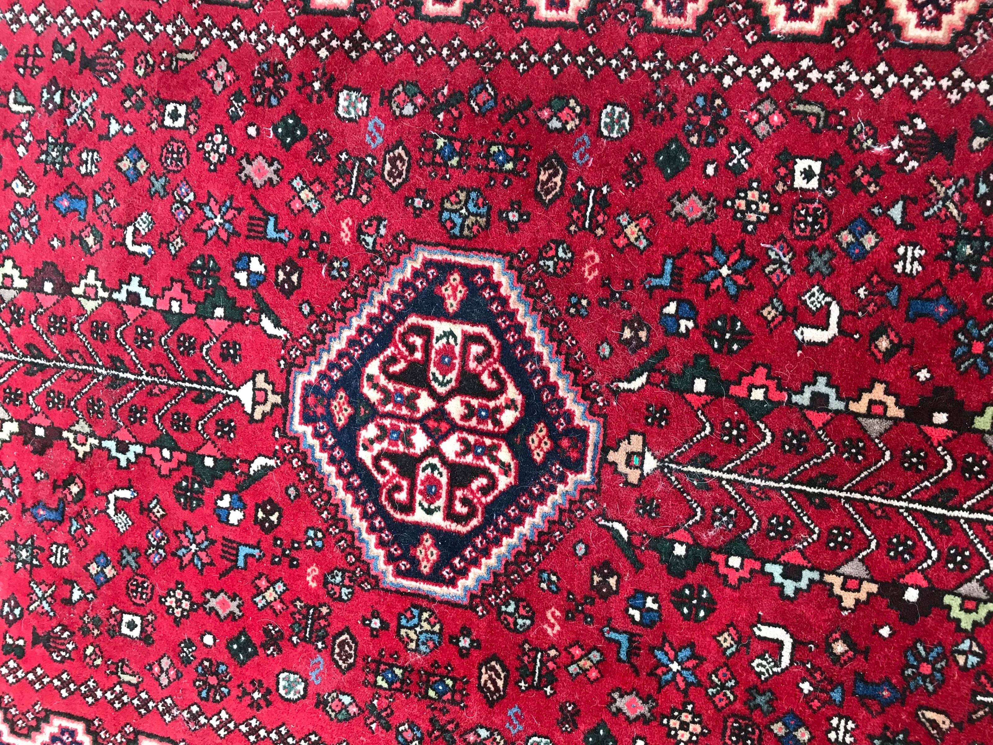 20th Century Bobyrug’s Beautiful Vintage Abadeh Runner For Sale