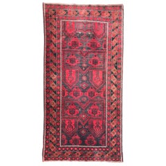Beautiful Vintage Afghan Balutch Rug