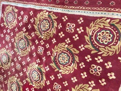 Bobyrug’s Beautiful Vintage Aubusson Design Hand Tufted Rug
