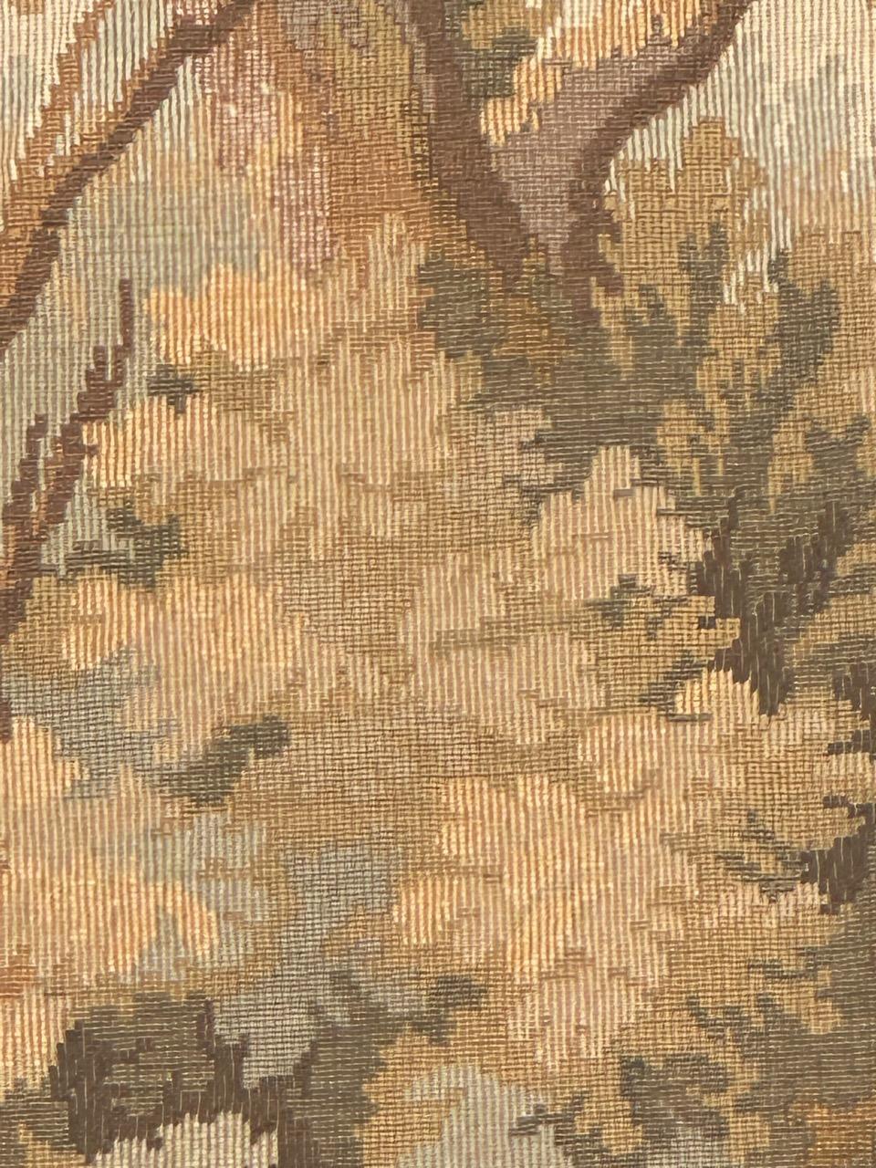Schöner französischer Jacquard-Wandteppich im Aubusson-Stil im Vintage-Stil im Angebot 7