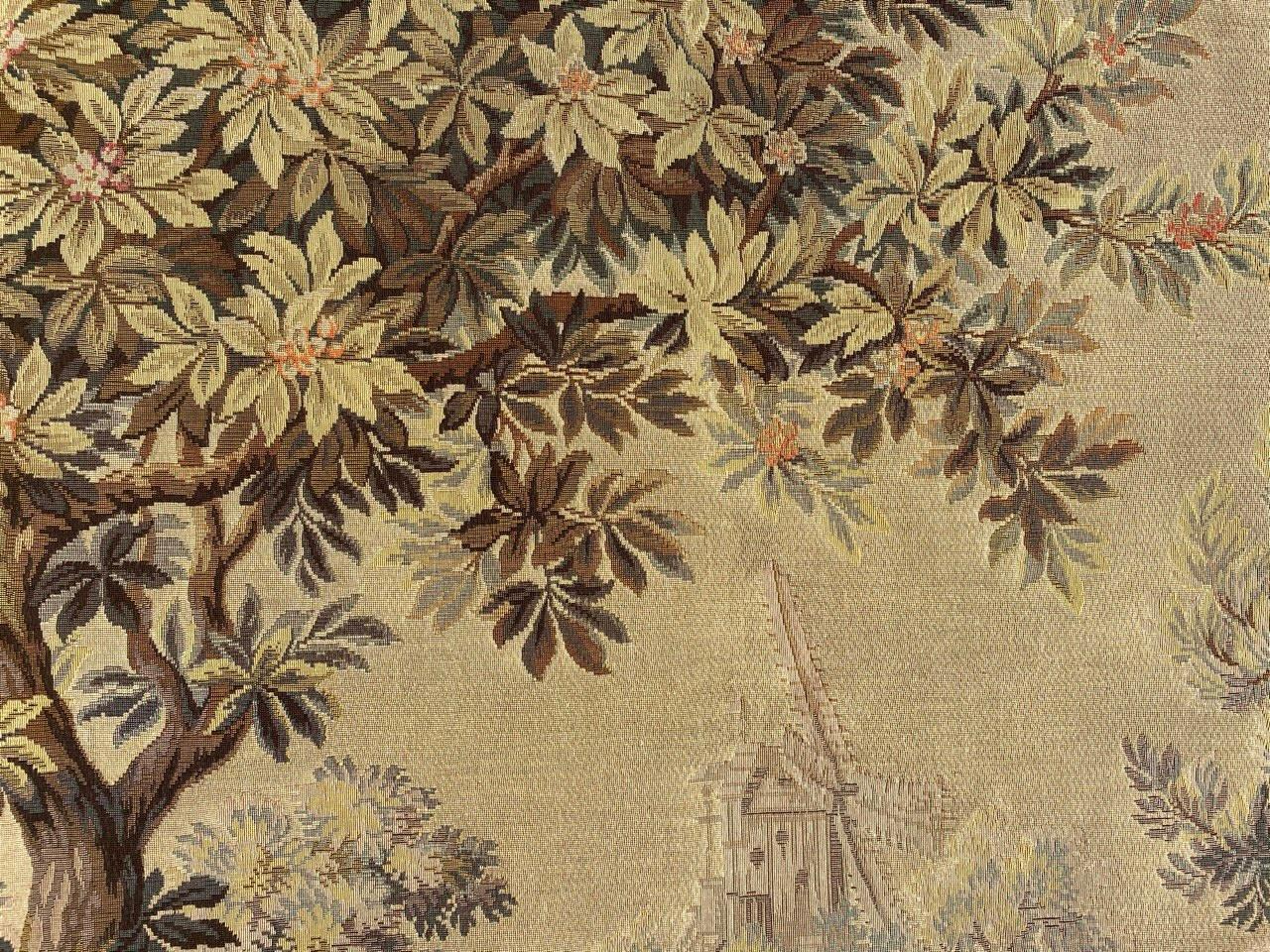Beautiful Vintage Aubusson Style French Jaquar Tapestry 6