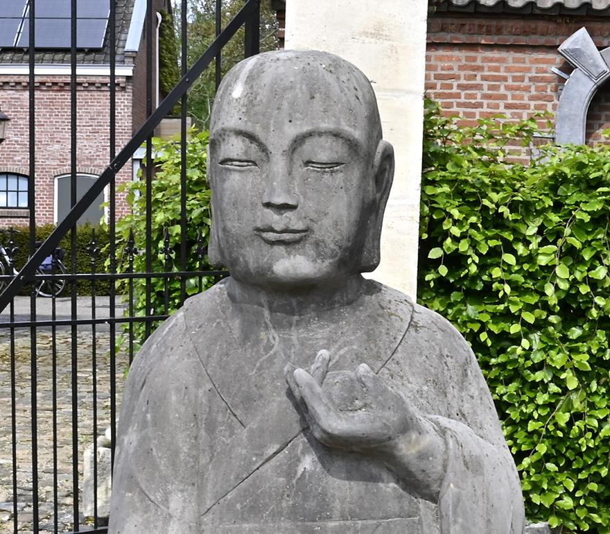 Belgian Beautiful Vintage Buddha Statue, 20th Century