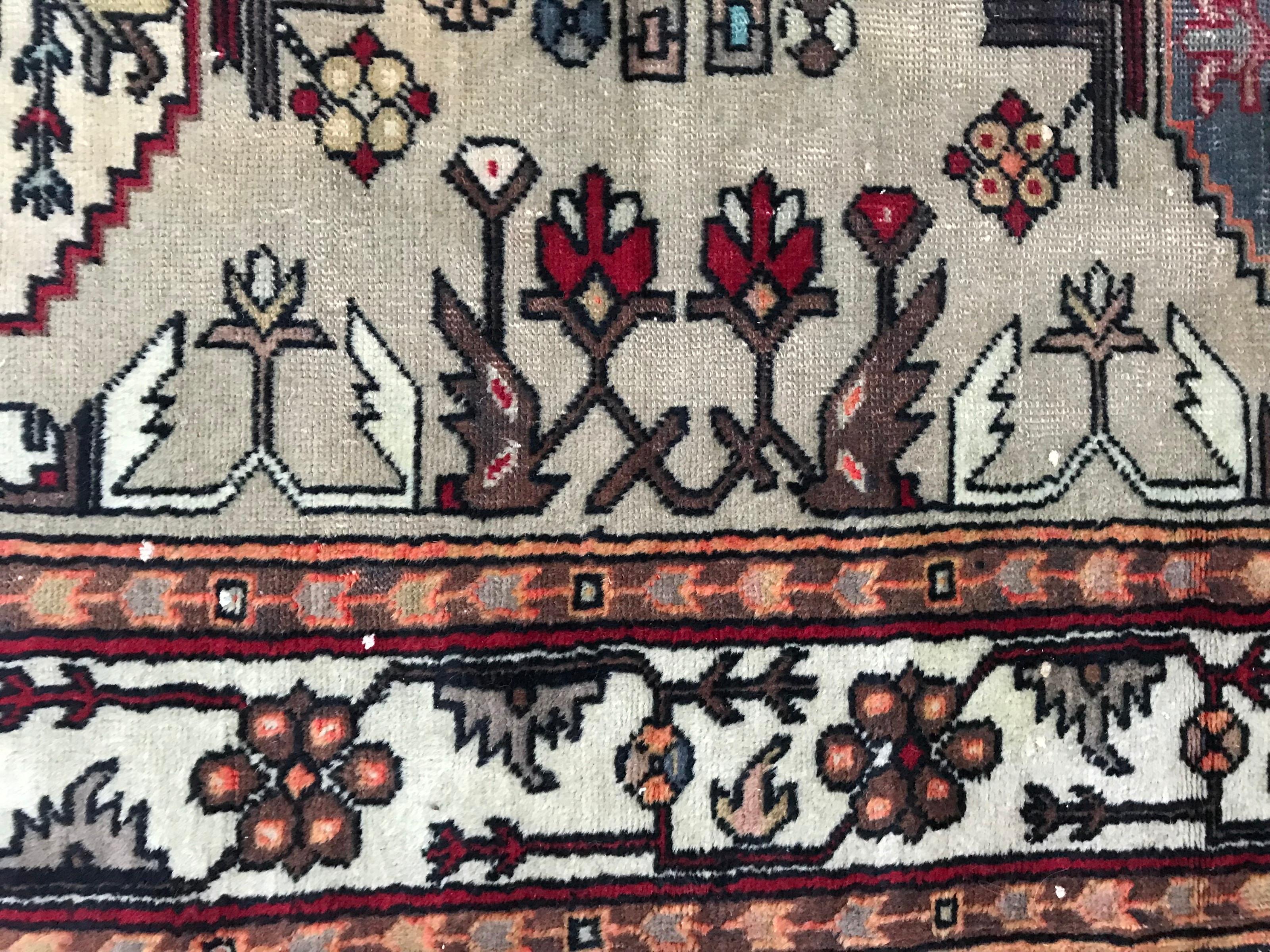 Bobyrug’s Beautiful Vintage Caucasian Shirwan Rug For Sale 2