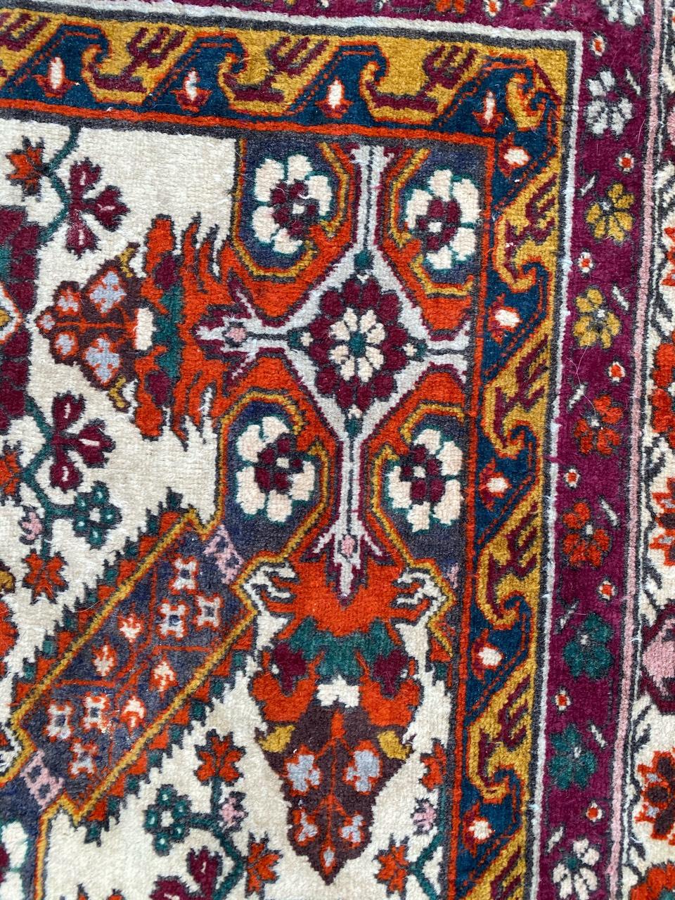 Bobyrugs schöner kaukasischer Schirwan-Teppich im Vintage-Stil im Angebot 3