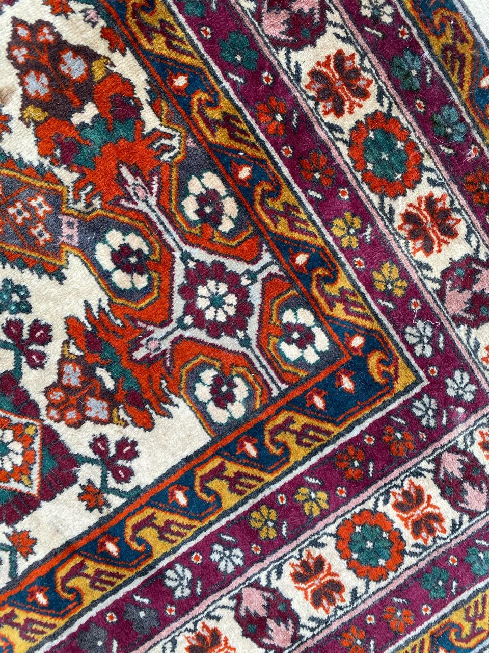 Bobyrugs schöner kaukasischer Schirwan-Teppich im Vintage-Stil im Angebot 4