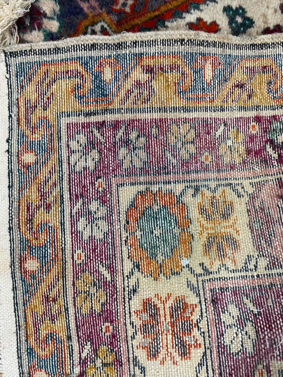 Bobyrugs schöner kaukasischer Schirwan-Teppich im Vintage-Stil im Angebot 6