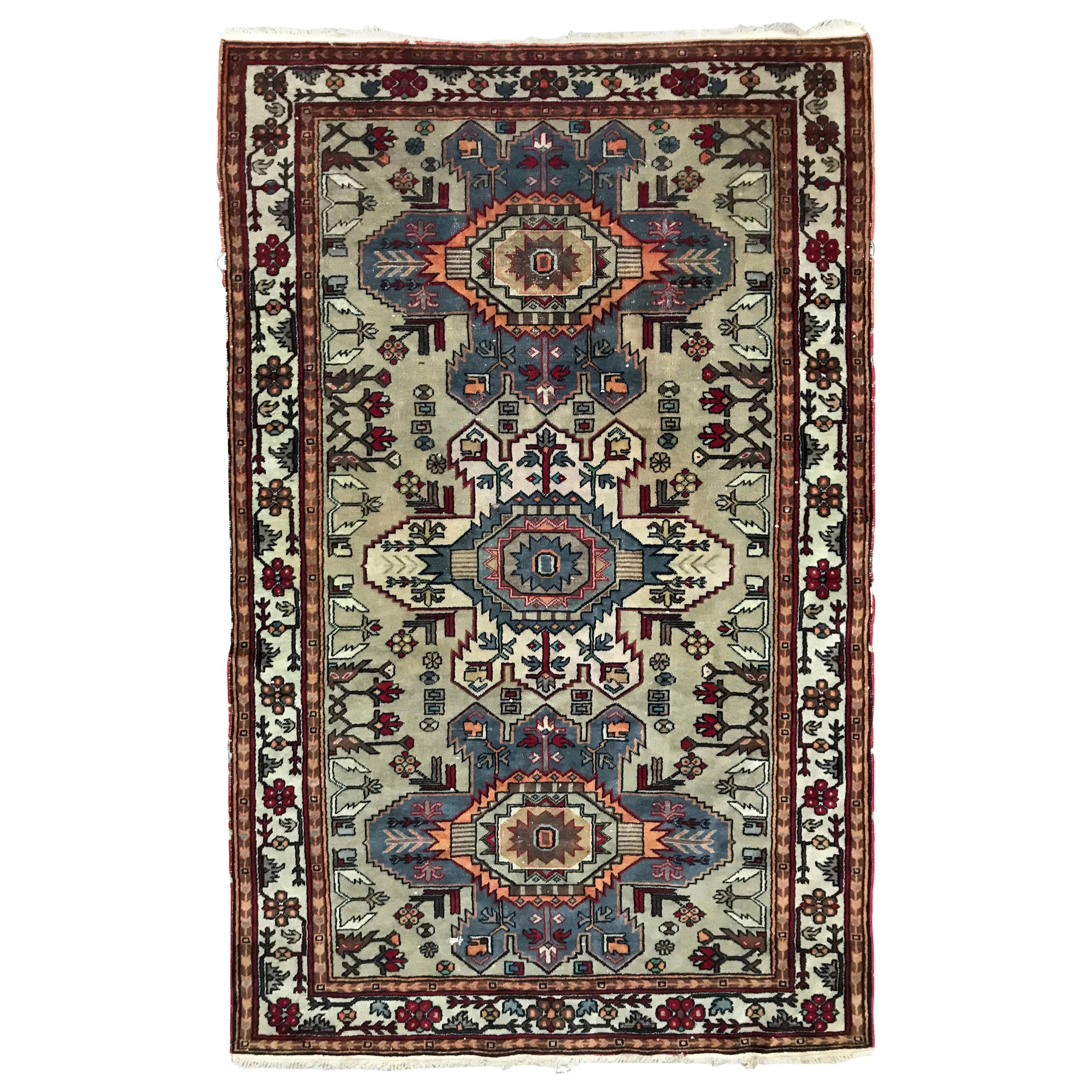 Alfombra Shirwan Vintage Caucásica de Bobyrug