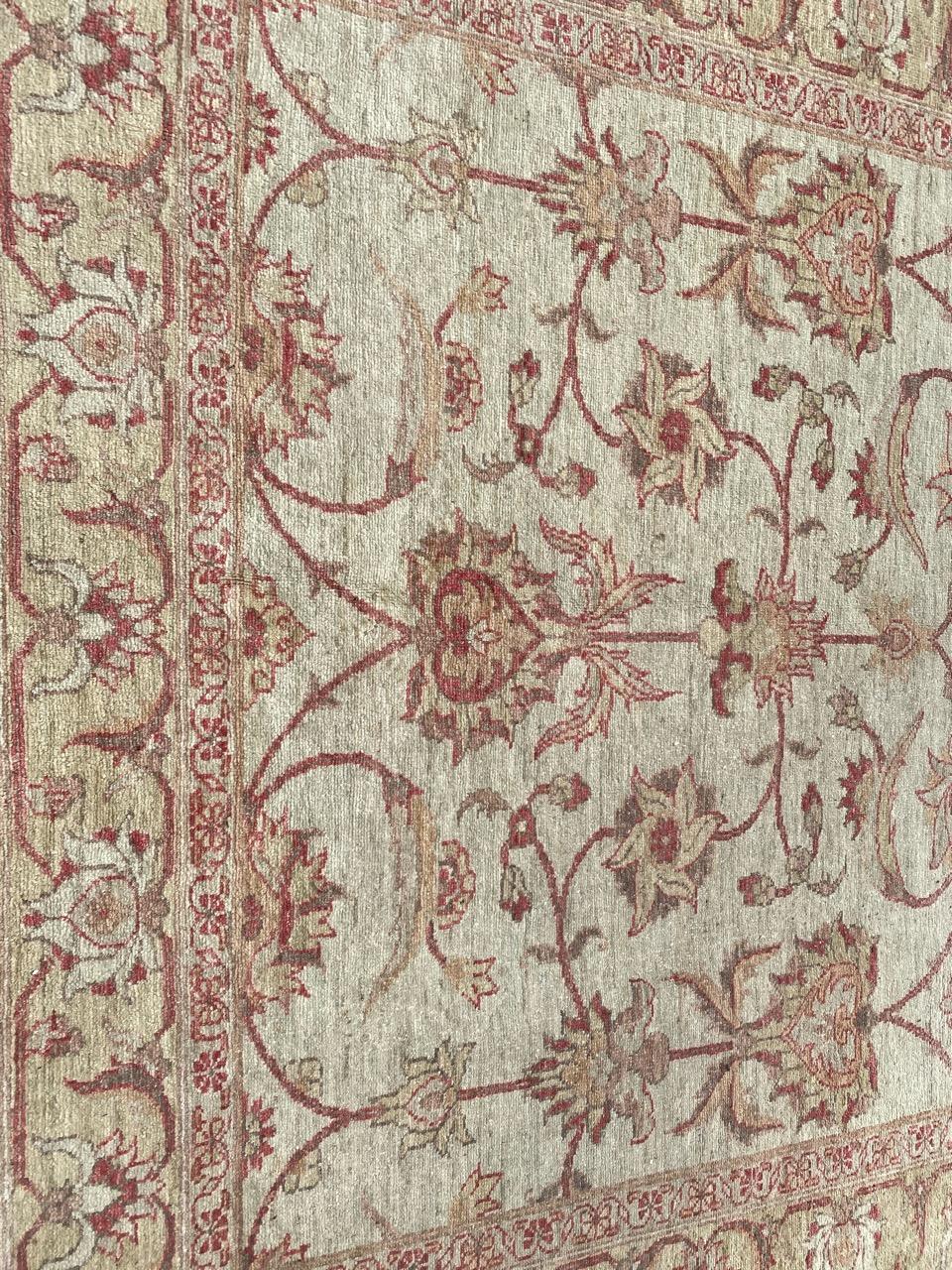 Bobyrug's Beautiful Vintage Chobi Mahal Designteppich im Angebot 2