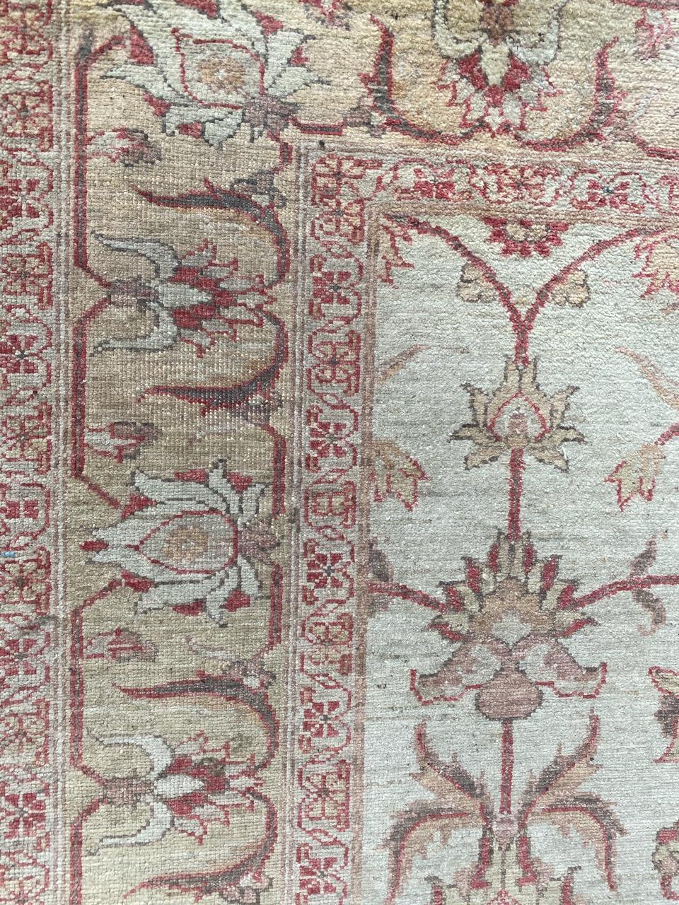 Bobyrug's Beautiful Vintage Chobi Mahal Designteppich (Afghanisch) im Angebot