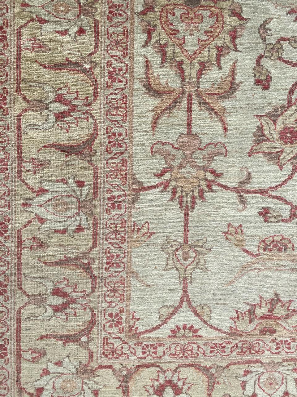 Bobyrug's Beautiful Vintage Chobi Mahal Designteppich (Wolle) im Angebot