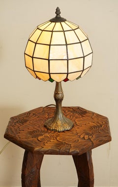 Beautiful Vintage Circa 1950's Tiffany & Co Style Lamp