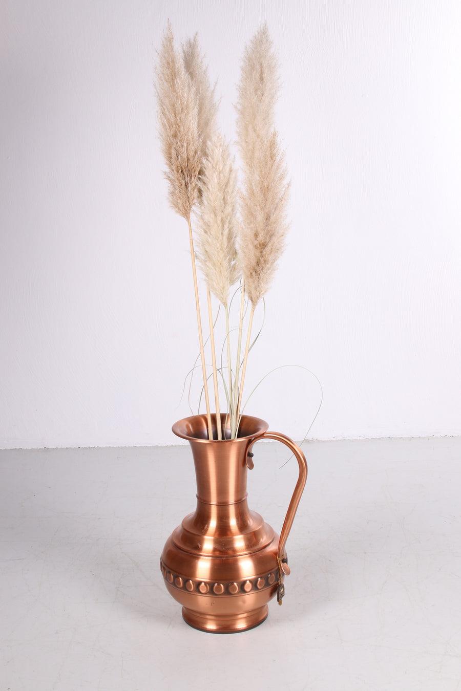German Beautiful Vintage Copper Jug or Vase of the Brand SKS For Sale