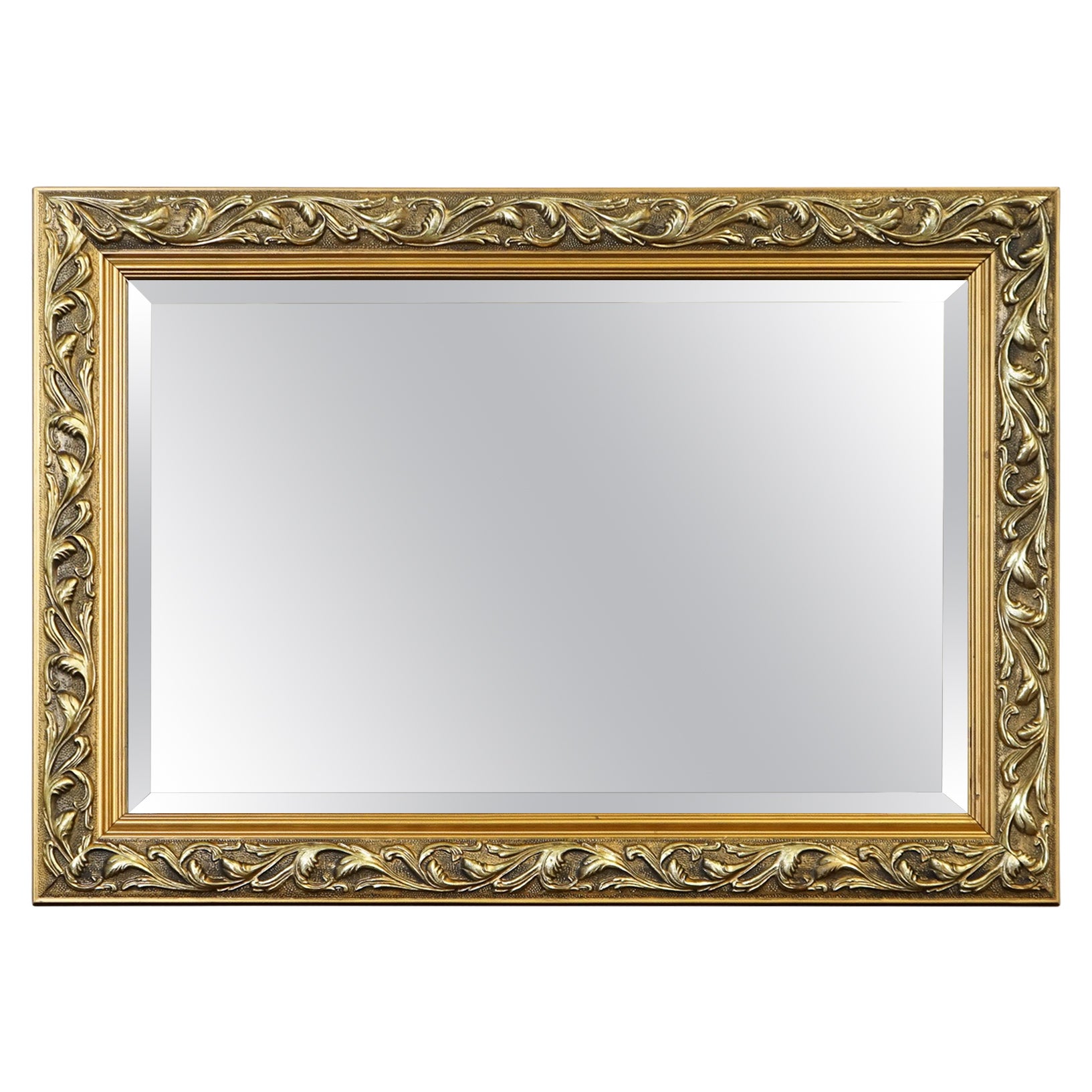 BELLISSIMO SPECCHIO IN LEGNO GILTWOOD CUSTODITO D'EPOCA