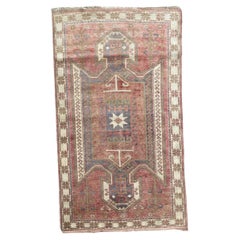 Bobyrug's Beautiful Vintage Faded Turkish Rug (tapis turc vintage délavé)