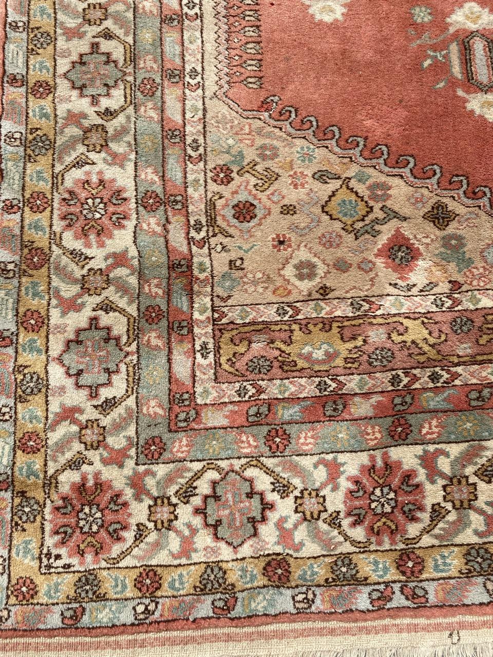 Schöner feiner türkischer Vintage-Teppich (Wolle) im Angebot