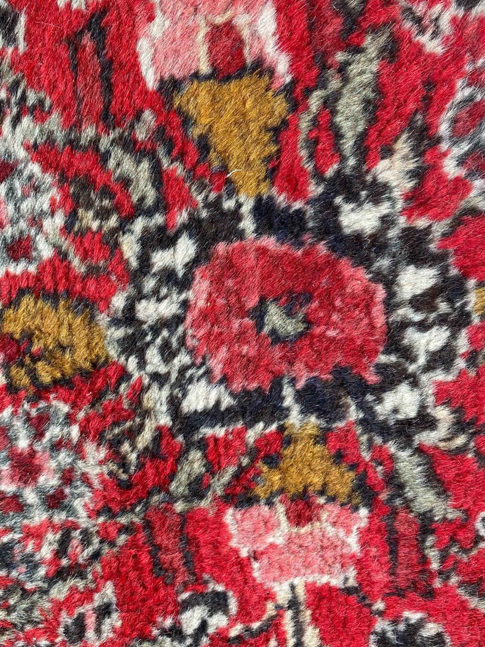 Bellissimo runner Moussel dal design floreale vintage in vendita 4