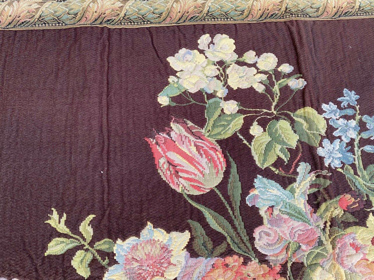 Beautiful Vintage French Jaquar Tapestry For Sale 4