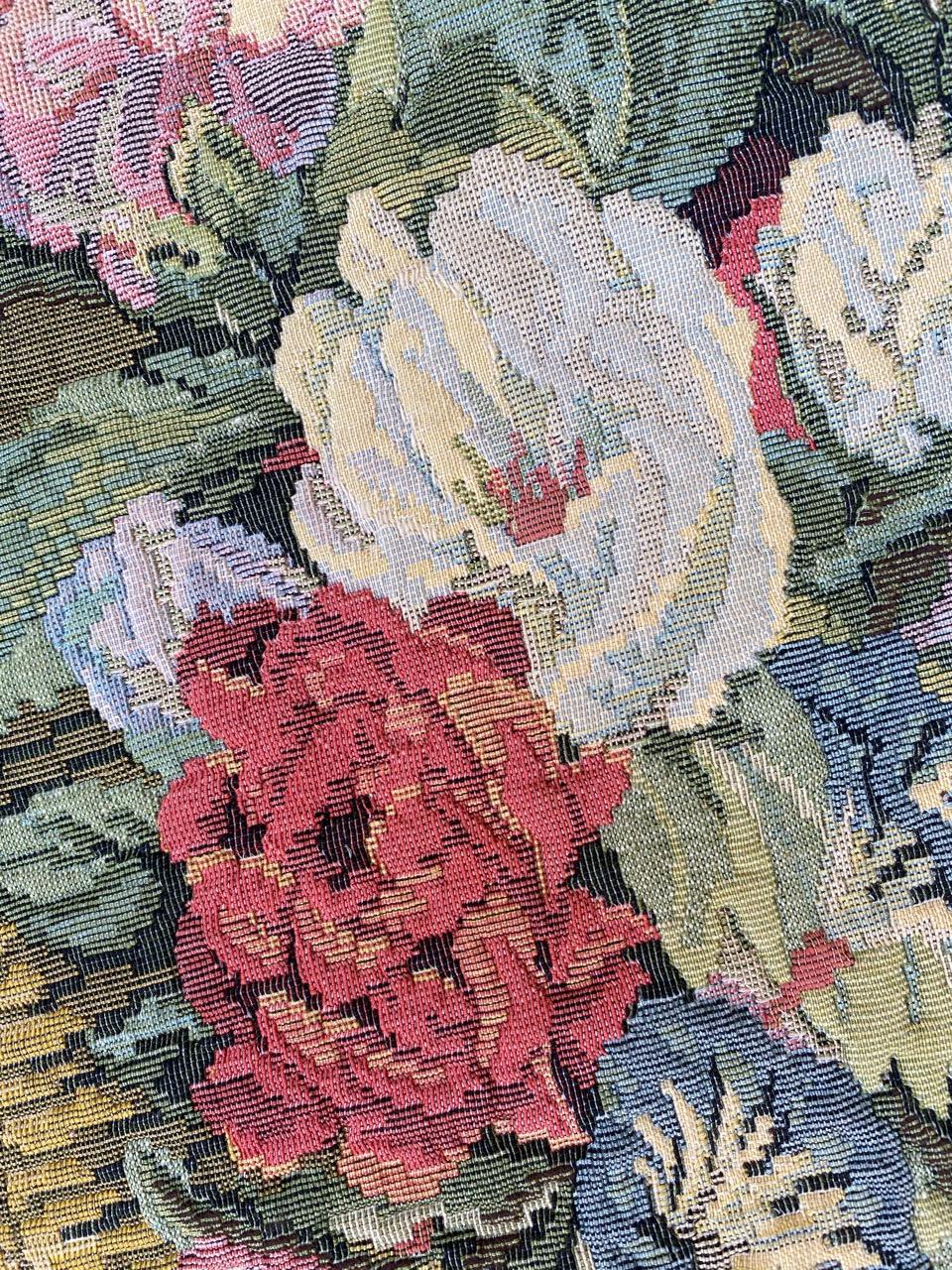 Beautiful Vintage French Jaquar Tapestry For Sale 1
