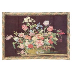 Beautiful Vintage French Jaquar Tapestry