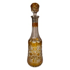 Beautiful Vintage Green Bottle, Italy, 1950s