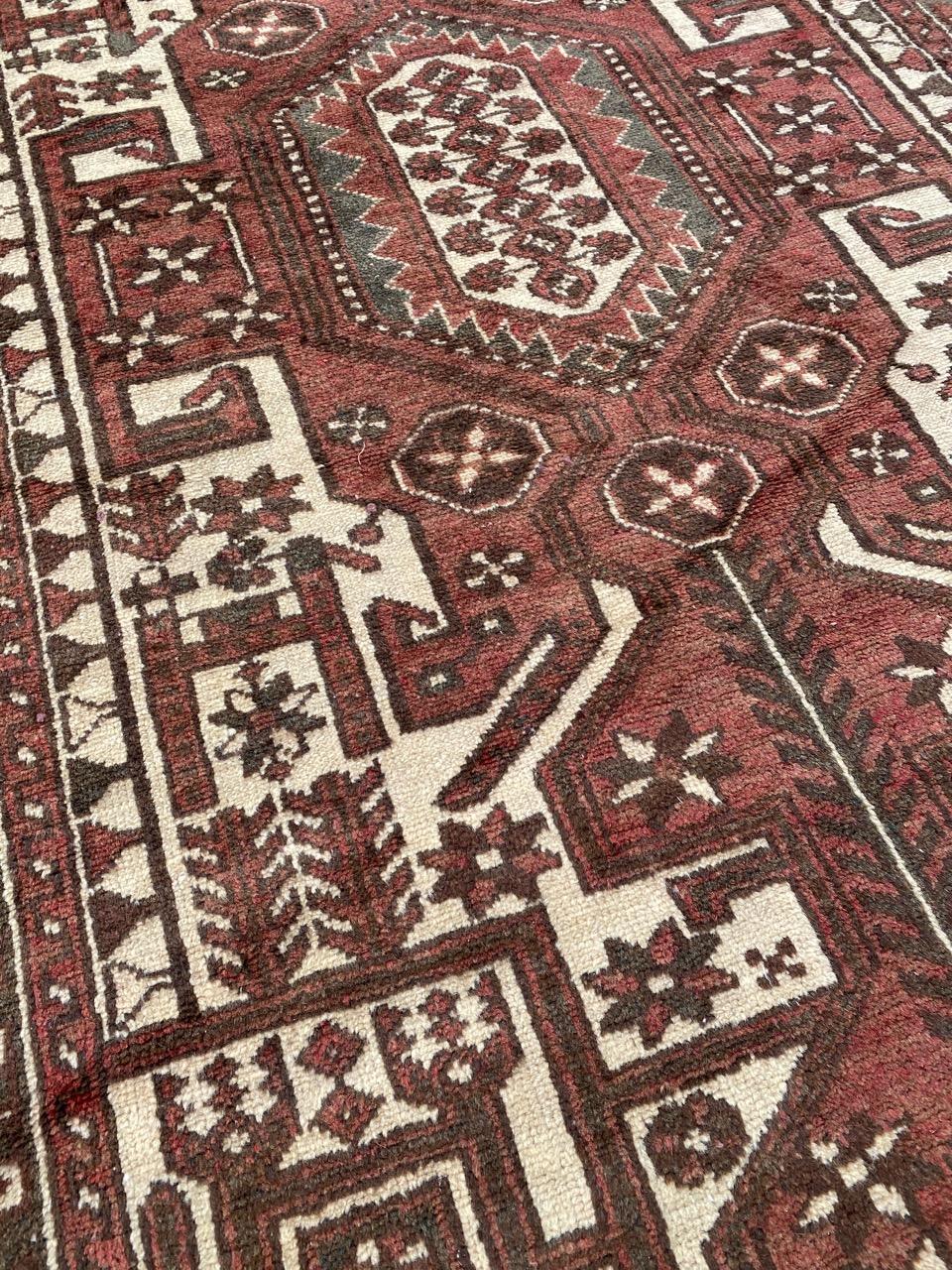 Bobyrug’s Beautiful Vintage Hamadan Rug For Sale 3