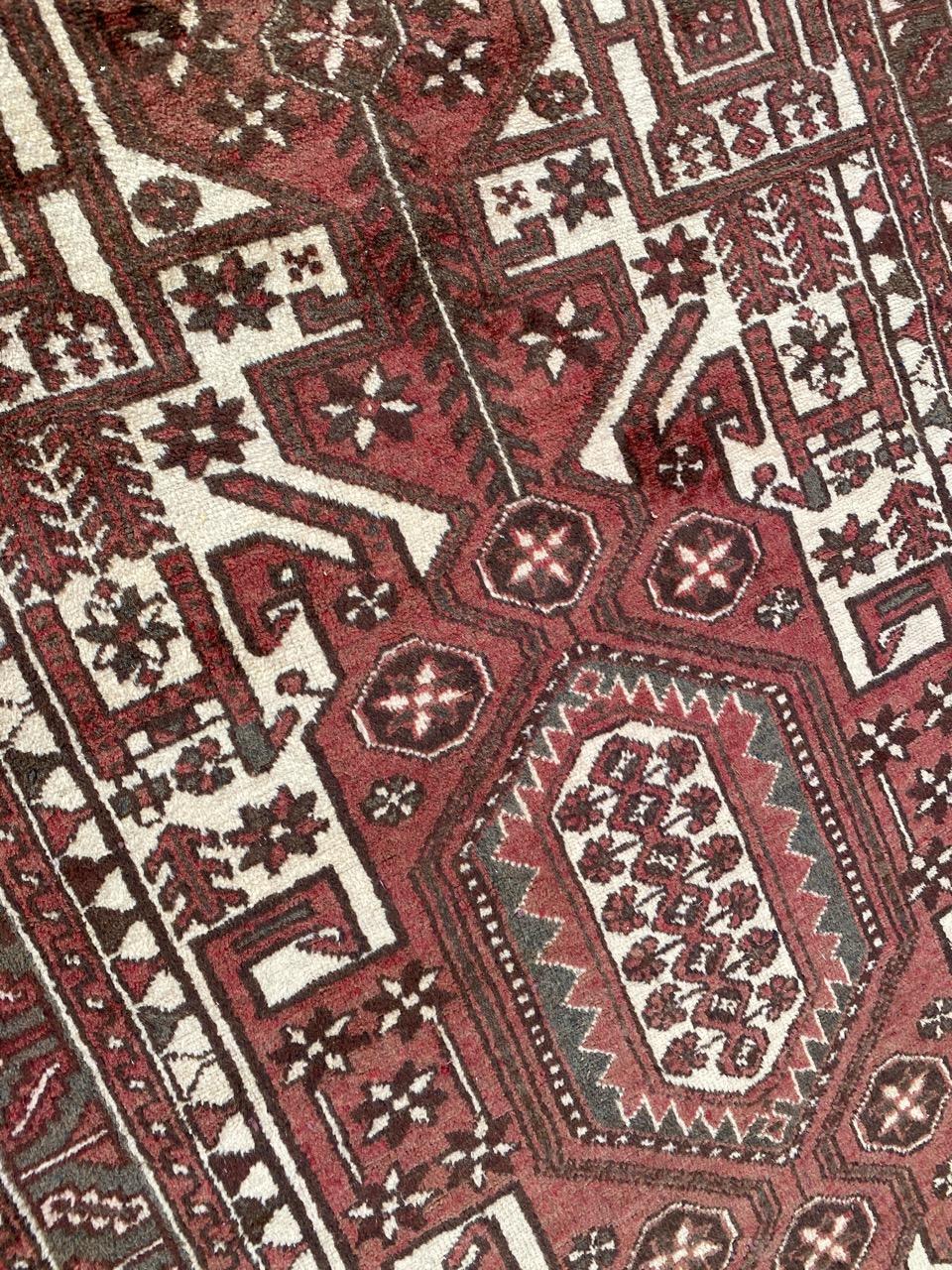 Bobyrug’s Beautiful Vintage Hamadan Rug For Sale 4