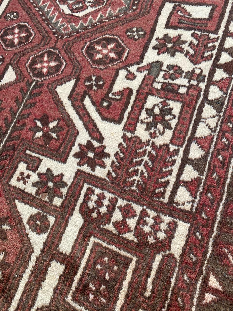 Bobyrugs schöner Vintage-Hamadan-Teppich (Asiatisch) im Angebot