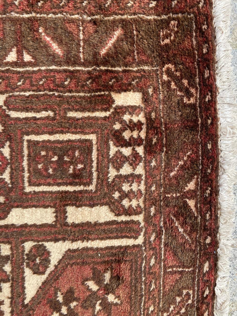 Bobyrug’s Beautiful Vintage Hamadan Rug For Sale 1