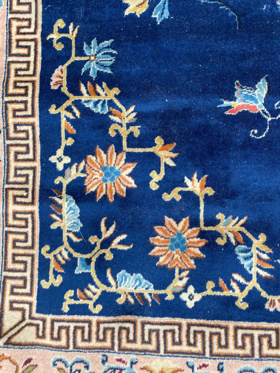 Schöner Vintage Hereke Teppich im chinesischen Design im Angebot 9