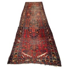 Bobyrugs schöner Vintage Heriz Läufer