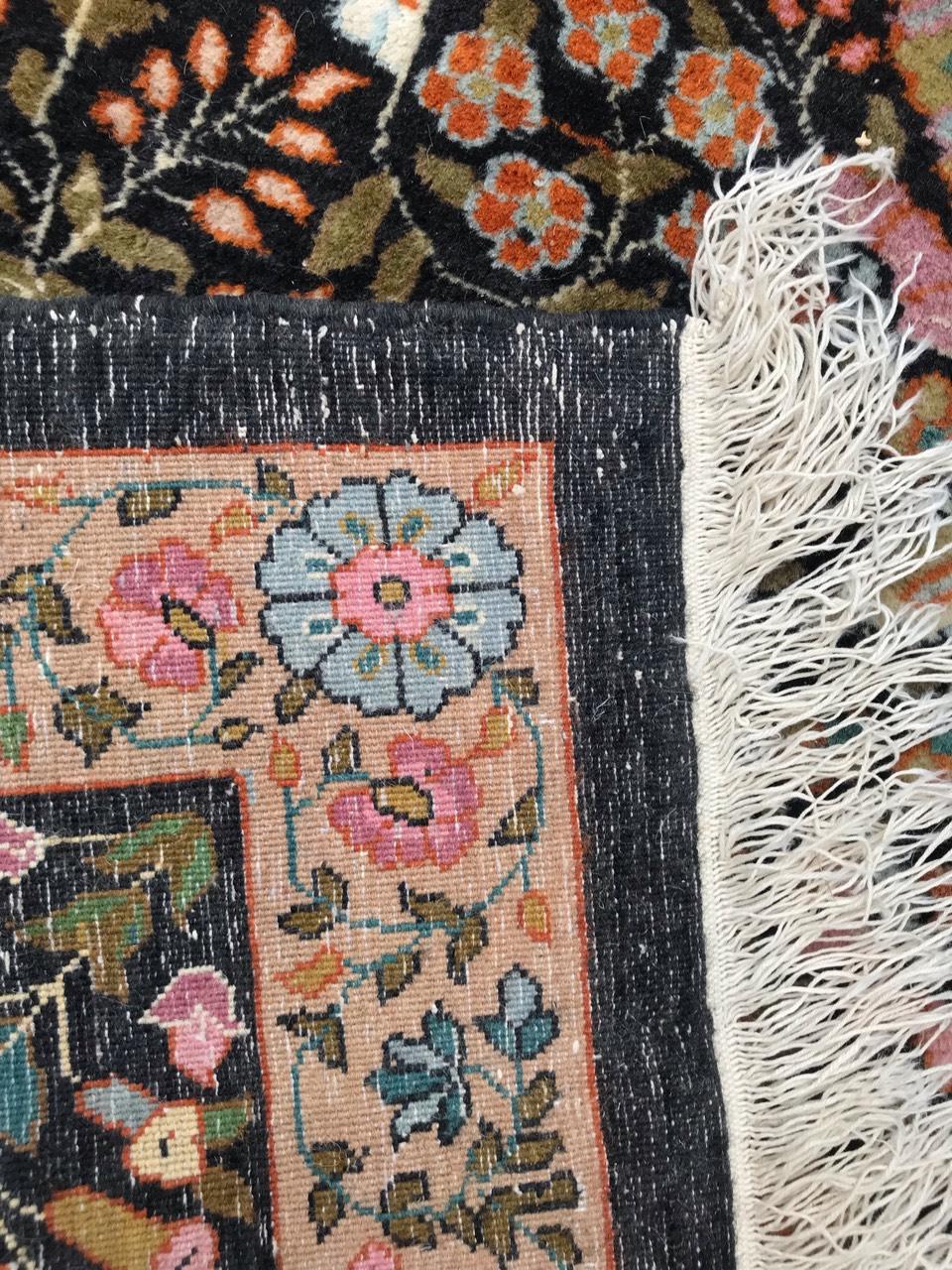 Schöner indischer Vintage-Teppich im Angebot 12