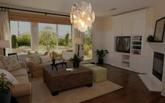 Beautiful Vintage Iridescent Italian Murano Chandelier, 24 Disks