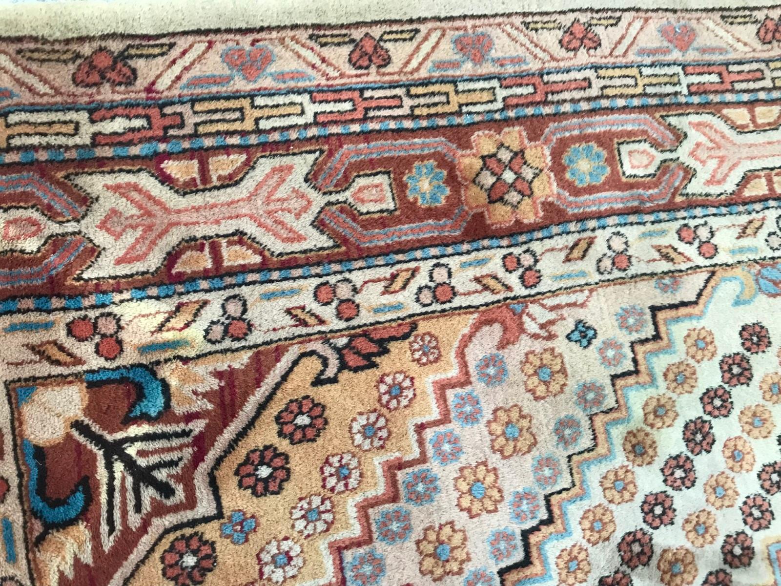 Bobyrug’s Beautiful Vintage Khotan Sinkiang Rug For Sale 2