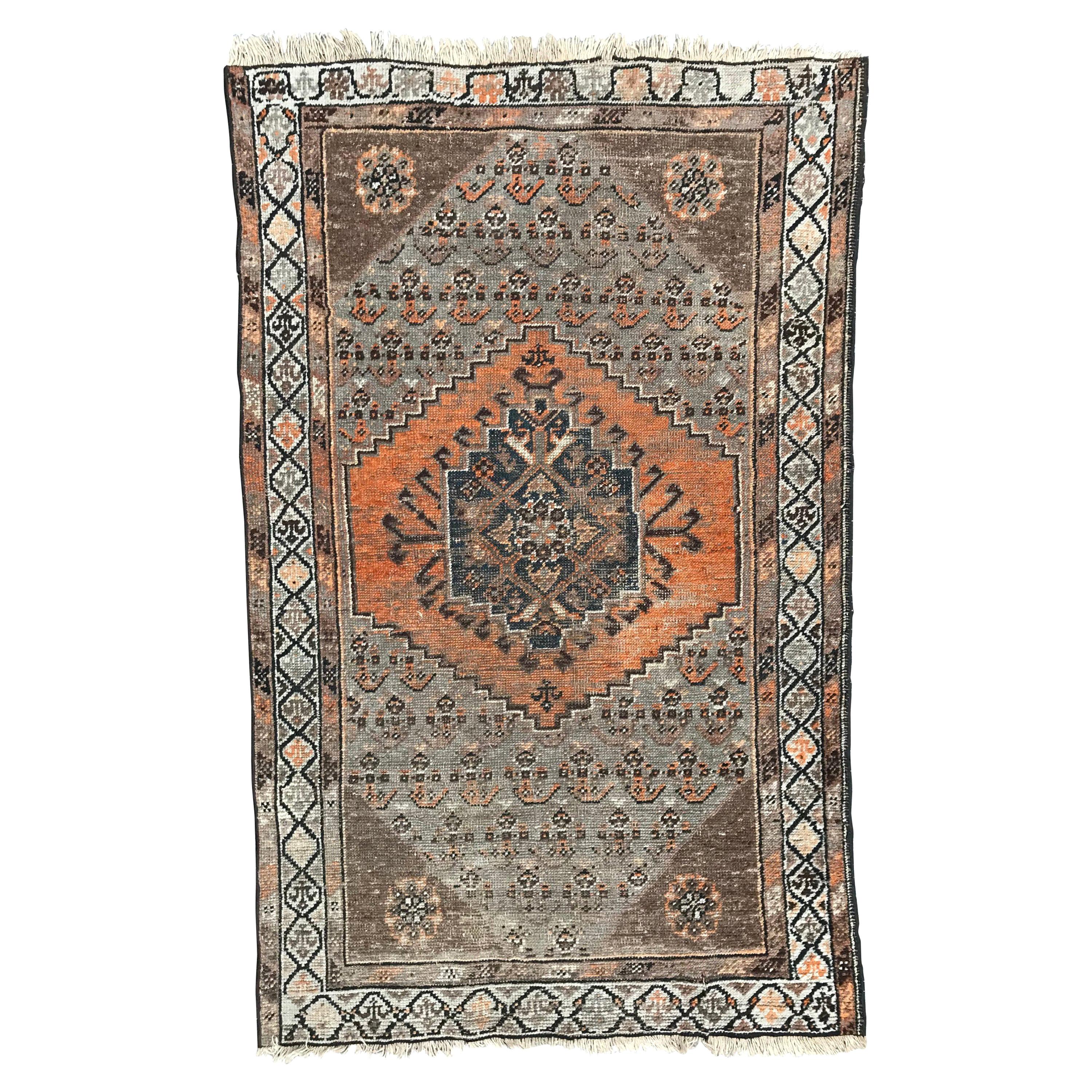 Magnifique tapis kurde vintage