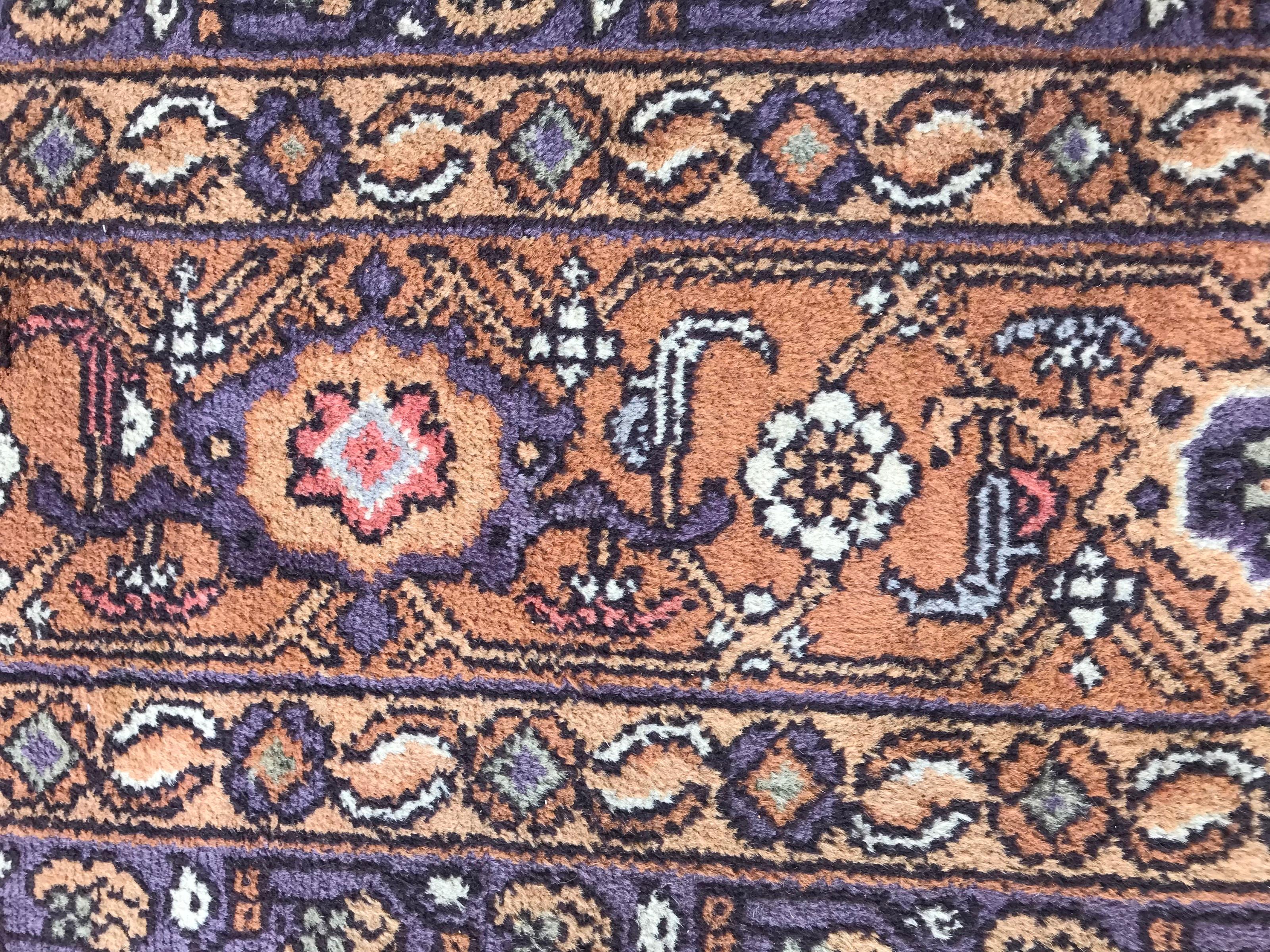 Schöner großer europäischer Vintage-Teppich im Heriz-Stil im Angebot 4