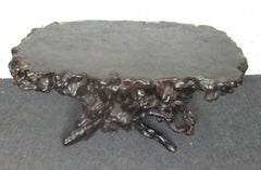 Beautiful Vintage Live Edge Driftwood Coffee Table