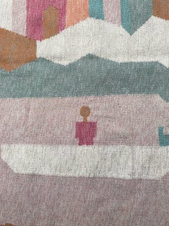 Bobyrug’s Beautiful Vintage Native Design Egyptian Tapestry