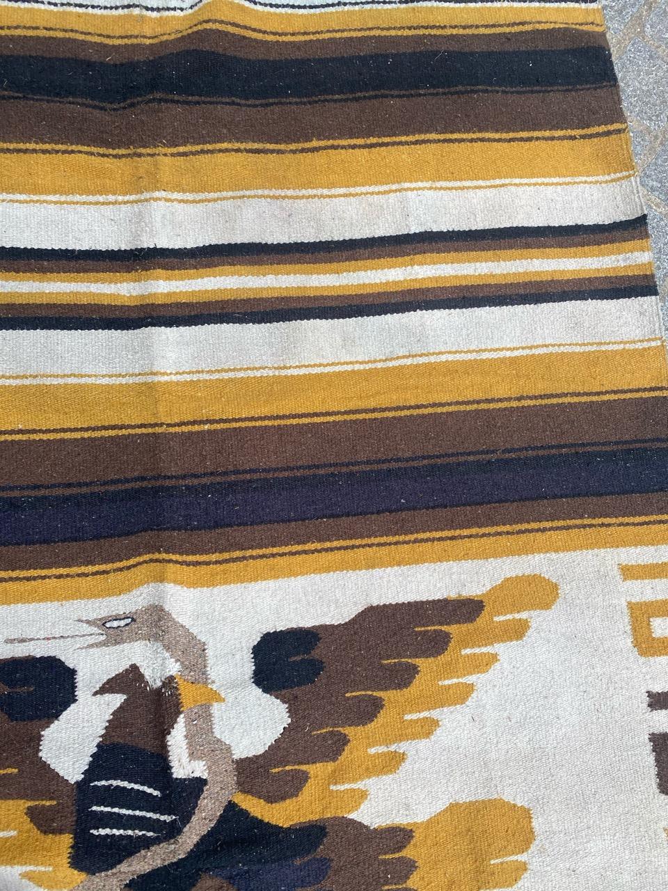 Bobyrugs schöne Vintage Navajo Wandteppiche (Südamerikanisch) im Angebot