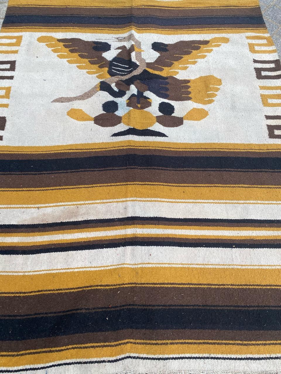 Bobyrugs schöne Vintage Navajo Wandteppiche im Zustand „Gut“ im Angebot in Saint Ouen, FR