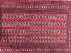 Bobyrug's Beautiful Vintage Pakistani Rug Bokhara Design