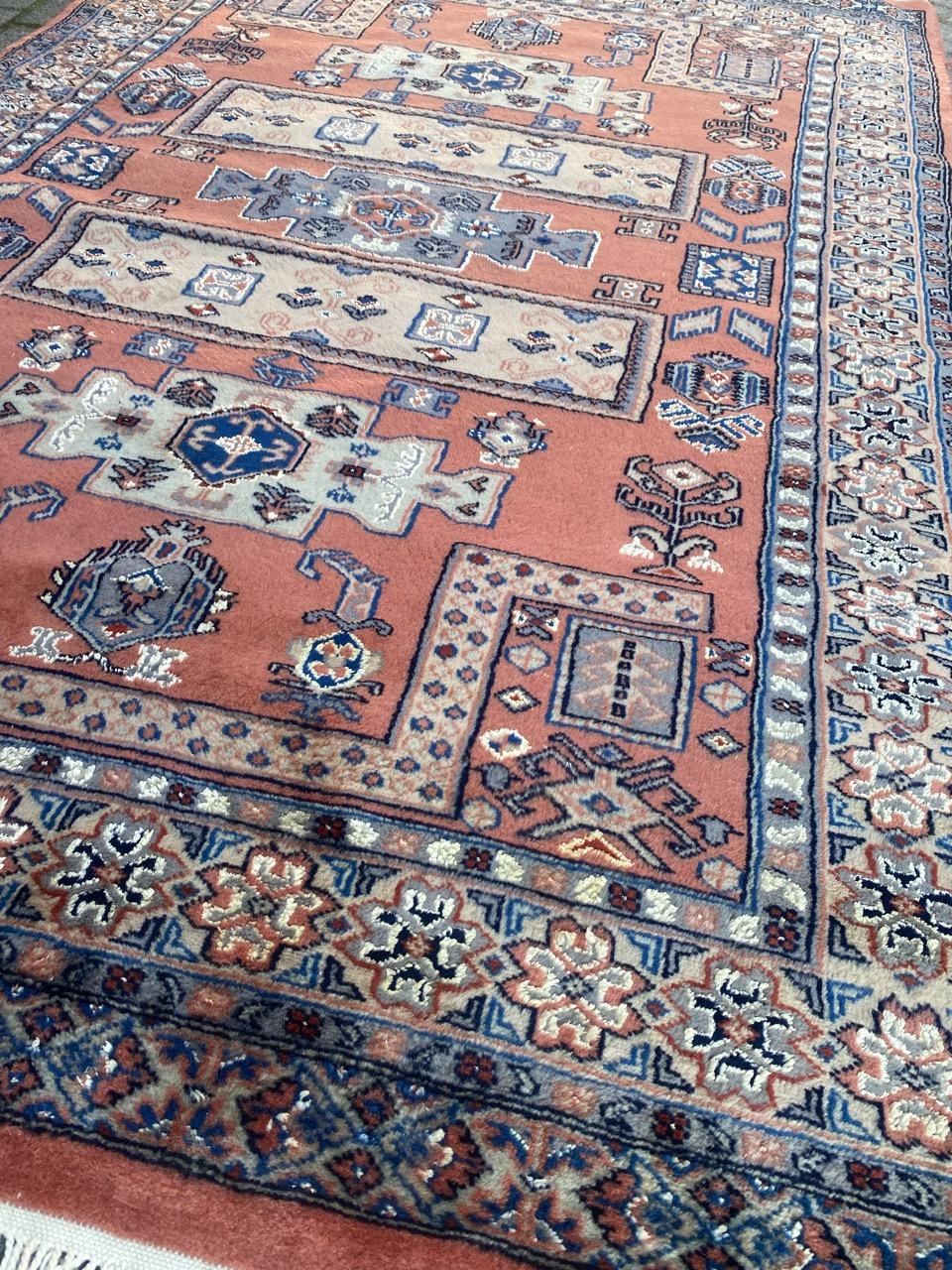 Bobyrugs schöner pakistanischer Vintage-Teppich im Angebot 2