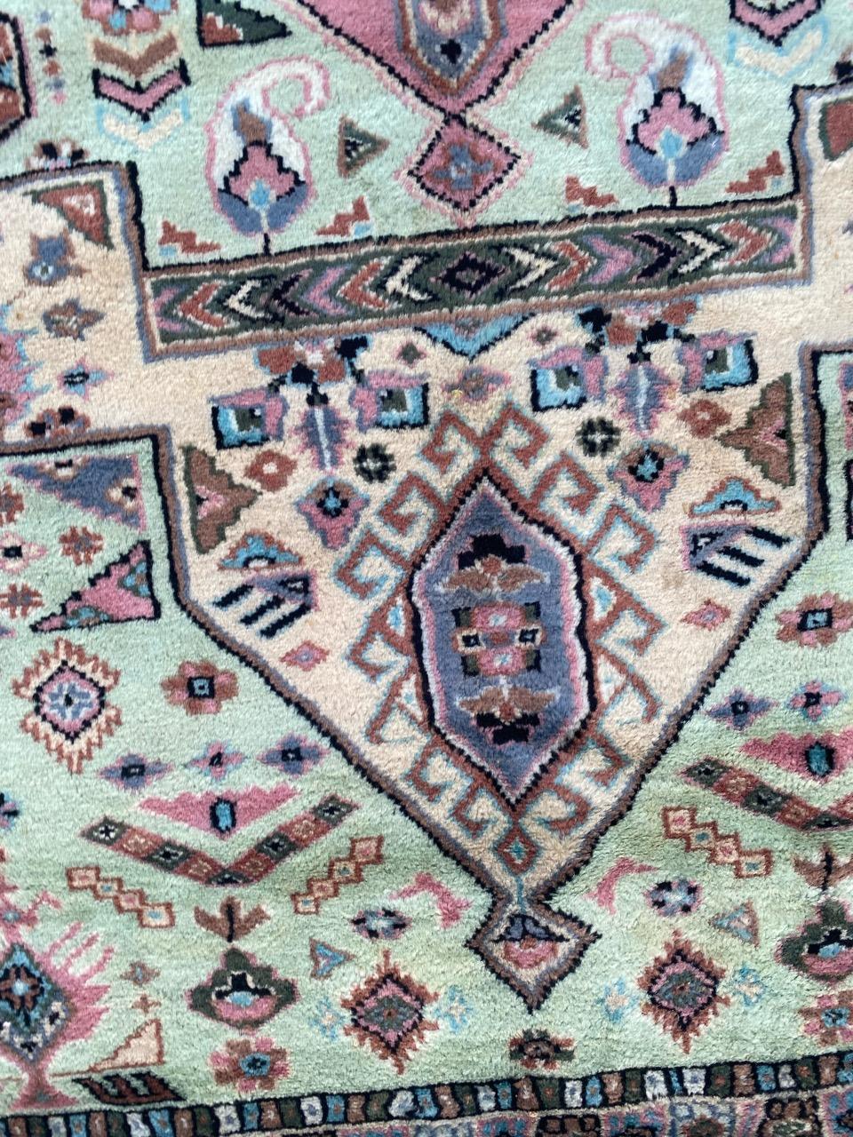 Bobyrug’s Beautiful Vintage Pakistani Rug For Sale 6